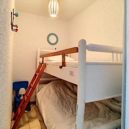 Appartement 2P Cabine Sur Plage Avec Parking Et Climatisation - Fr-1-715-46